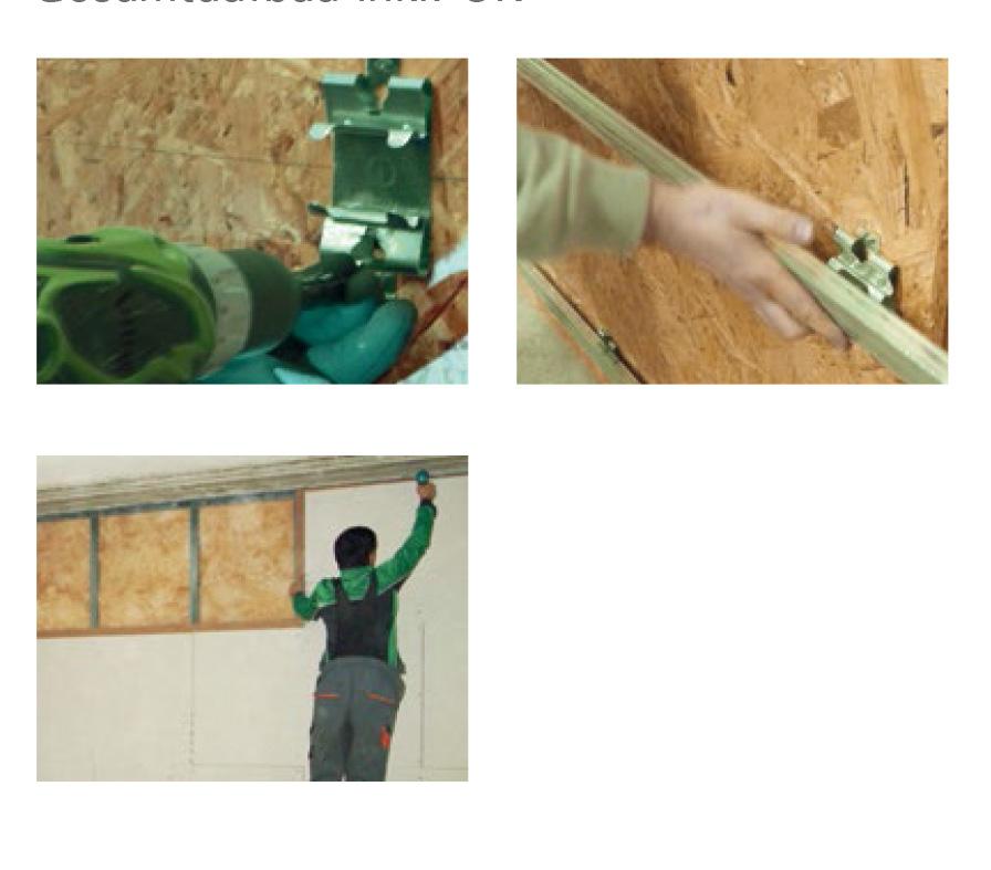 Hartgipsfaserplatte zum direkten Verspachteln und Abreiben. Geeignet auf Massiv- und Holzkonstruktionen für Wand- und Decke.