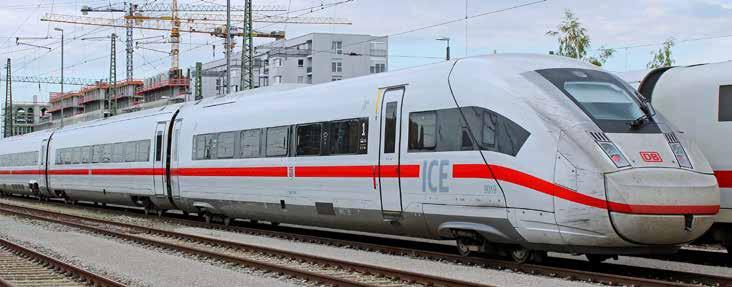 Foto: H. Müller ICE 4 / BR 412 DB Als ICE 4 bzw. BR 412 bezeichnet die Deutsche Bahn die neue Generation der Hochgeschwindigkeitszüge Intercity-Express (ICE) für den Personenfernverkehr.