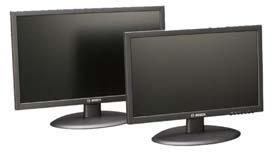 67 7. Monitore 7.01 Universal LCD Flachbildschirme TFT-LED hochauflösender Monitore für DVRs, Megapixelkameras und Managmentsysteme geeignet für 24/7-Betrieb Bilddiagonale 47cm bzw.