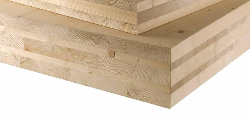 DAS ATMUNGSAKTIVE MASSIVHOLZHAUS SCHWEDEN DAS MASSIV- HOLZ- SYSTEM Die Schwedenwand ist ein Massivholz-Bauprodukt, das aus mindestens drei Lagen kreuzweise verklebter Einschichtplatten hergestellt