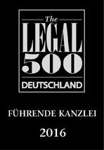 Empfehlungen Kanzleien in Deutschland 2013»Eine der führenden Kanzleien für den Mittelstand.«Legal 500 Deutschland 2016/2017»Buse Heberer Fromm ist eine der führenden Kanzleien für den Mittelstand.
