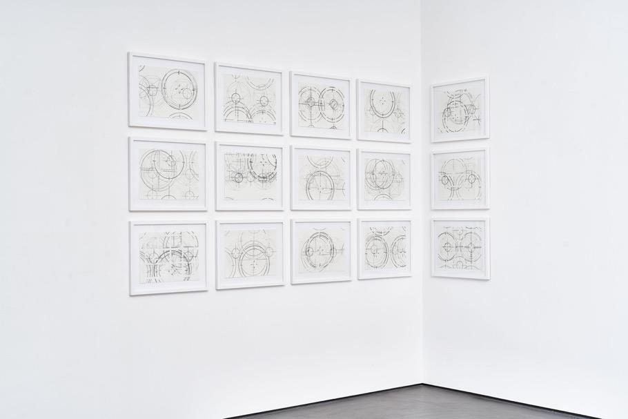 Exhibitionview: Francis Zeischegg - view control 2017, Galerie Judith Andreae:
