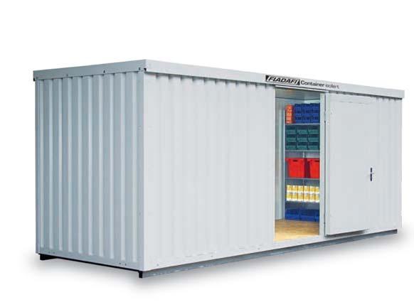 IC 1600, ~12 m² isoliert mit Holzfußboden / mit isoliertem Boden Materialcontainer IC 1600 mit Wand- und Dachisolierung mit Holzfußboden mit isoliertem Boden Abmessungen außen B x T x H (mm) 6.
