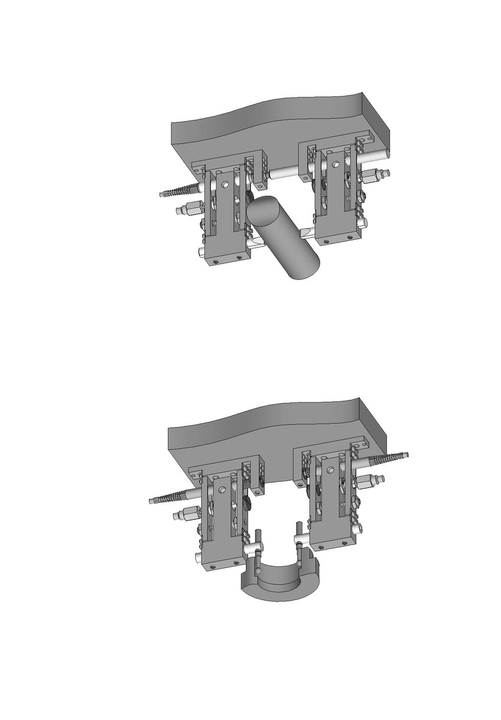 Anwendungsbeispiel mit Blockmesselement BML30 (Innenmessung) Blockmesselemente Messeinsatz, P40C5 (Seite A-6) Option Drossel, LD (Seite E-3) Messeinsatzhalter, BMST8B (Seite F-4) Trägerplatte