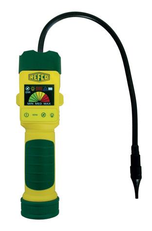 Electronic Leak Detectors Elektronische Lecksuchgeräte 97 REF-LOCATOR REF-LOCATOR The requirements for leak detectors are constantly increasing and in order to keep up with the newest developments
