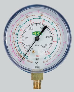Gauges for SM Manifolds Manometer für SM-Monteurhilfen 73 M5-250-DS-MULTI Low pressure Part No 4677060 M5-500-DS-MULTI High pressure Part No 4677078 M5-250-DS-CLIM Low pressure Part No 4678350