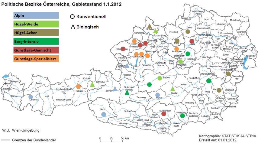 Regionale Verteilung