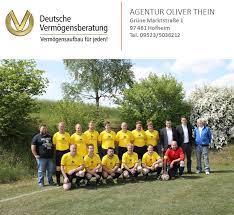 und Jugend 9/3 Die Fußballmannschaft der SG HSV Birnfeld/TSV Oberlauringen bedankt sich herzlich beim Büro der Deutschen Vermögensberatung