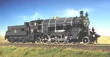 01, Gebirgs-Schnellzuglokomotive, Bauzustand 1914, polierter Dampfdom dunkelblau/dunkelgrau/schwarz, 1 Dom Version, dunkelblaue