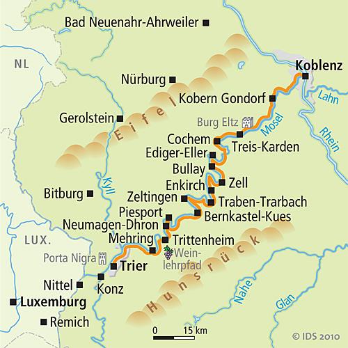 1. Tag Trier Anreise Vor mehr als 2000 Jahren wurde Trier gegründet und beansprucht den Titel "älteste Stadt Deutschlands".