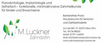 Marianne Axt Stadecken-Elsheim, Januar 2019 Ab sofort ZFA-AZUBI gesucht! Wir machen Sie fit für einen spannenden Beruf!