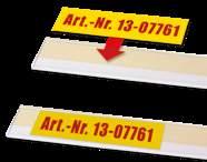 300 37 35 13669-B 3,33 Magnetschilder für Fachböden, T-Profile