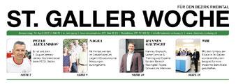Galler Woche AG DRUCK Tagblatt Print Im Feld 6 9015