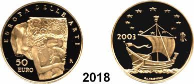 ...Polierte Platte** 450,- 2019 20 EURO 2003 GOLD (5,8g FEIN).