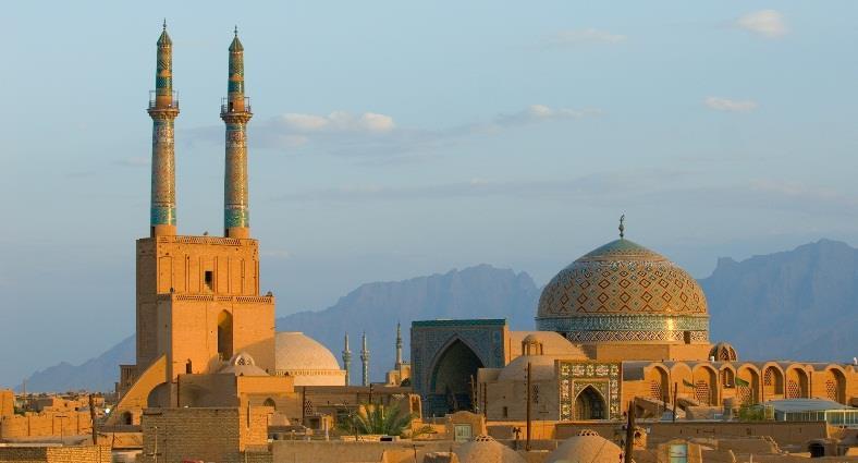 7. Tag Teheran Heute Vormittag unternehmen Sie eine Besichtigungstour durch die Millionenstadt Teheran, die am Fuße des Elburs- Gebirges auf 1.100 m Höhe liegt.