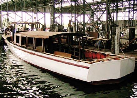 Nach dem Krieg wird sie in den Berliner Gewässern als Fahrgastschiff für Rundfahrten eingesetzt.