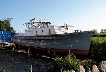 PENELOPE Polizeiboot 12,00 m 2009-2010 1936 in der Engelbrecht-Werft gebaut, 73 Jahre später zurückgebaut, vollständig entkernt und