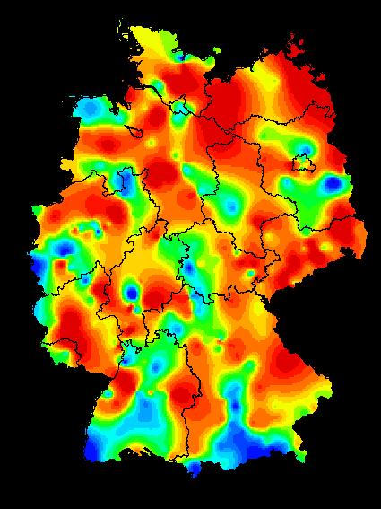 4.2. Information der AGI für Berlin, Brandenburg und Deutschland Praxisindex Region Berlin Brandenburg 8 Der Praxisindex basiert auf Daten zu akuten respiratorischen Erkrankungen der aktuellen Saison