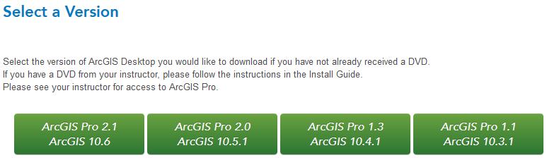 1 Registrierung bei ESRI, EVA-Key anfordern und Download des Installationsmediums Als Erstes öffnen Sie Ihren Browser und registrieren sich mit Hilfe der ArcGIS for Desktop Education Edition Hinweise