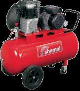 SHAMAL Kompressoren A270/50 SHAMAL fahrbarer Kolbenkompressor, 10 bar,