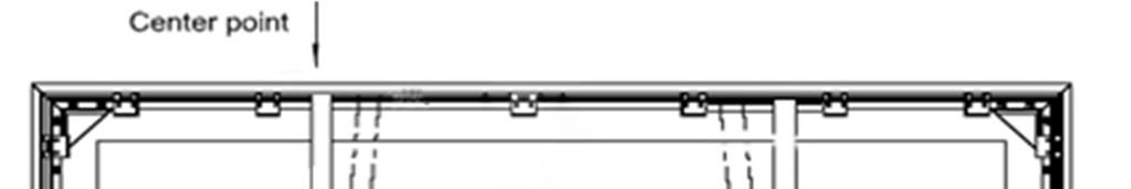 Center Support Bard 1. Den Adapter für die Stützstreben einschieben.. Adapter Stützstrebe 2. Die Stützstrebe ca. mittig in den Rahmen stecken. ( Fig. 17 und Fig. 18 ).