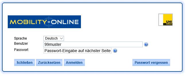 Nach dem Abspeichern Ihres Bewerbungsformulars erhalten Sie ein automatisch generiertes E-Mail auf Ihre Universität-Graz E-Mail-Adresse, mit den Informationen