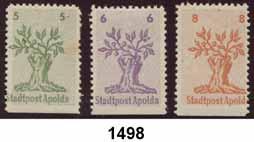 .. IX bis XIV 50,- Sudetenland 1496 Sudetendeutsches Nederland 50 h und 60 h, 1 Kr postfrisch ohne Obligo (Mi. 250,-).