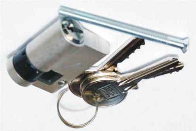 Schlüssel,inklusiv Schrauben zur Montage 21 81077 zusätzlicher Schlüssel für PHZ-Schloss 14 81100 DB Schloss Wittkopp, Klasse I,