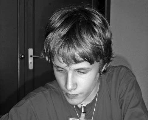 Gabriel Gähwiler 34 Zusammen mit Nico Georgiadis und Lars Rindlisbacher hat Gabriel Gähwiler im vergangenen Jahr Schweizer Schachgeschichte geschrieben.