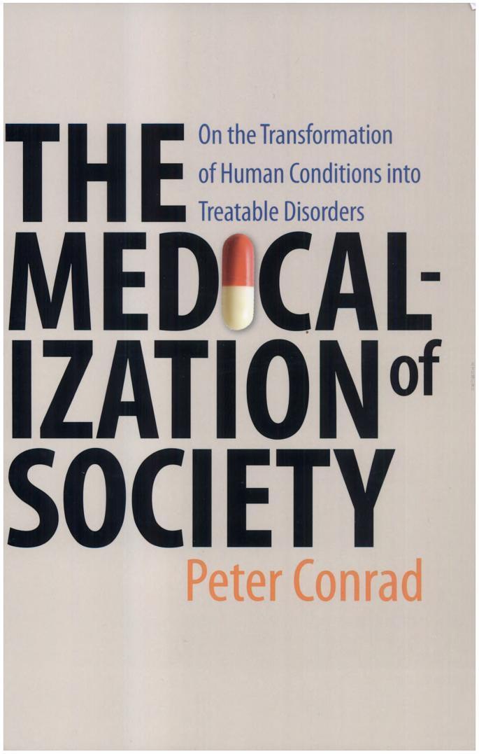 Medicine as an institution of social control Zola 1972.