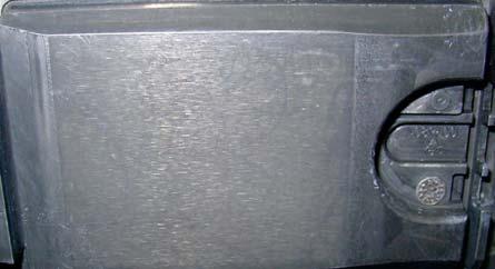 Bild 5: Beschichteter Stufenkern des Gießwerkzeuges In Bild 6 ist das Werkzeug für den Deckel eines Elektronikgehäuses aus Zn-Druckguss abgebildet.