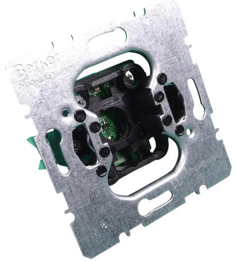 Berker, Jung und andere Anschluss per schraubenlosen Druckklemmen Einfache Spannungsversorgung (5V) Spannungsüberwachung integriert Einfache Montage in 55mm Unterputzdosen Blenden für Berker