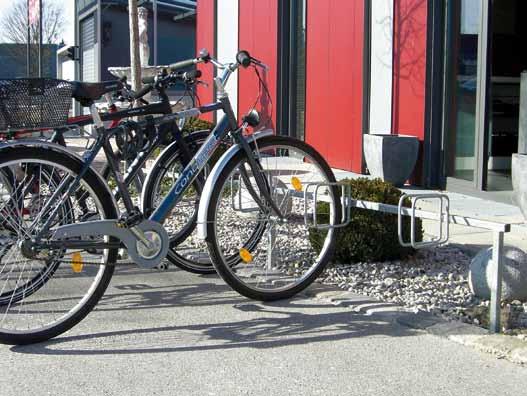 Fahrradklemmer Müllplatzüberdachungen Fedon Form & Größe FEDON ist als ein- oder beidseitige Reihenanlage in beliebiger Länge lieferbar.