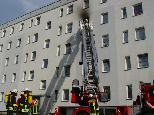 Feuer im Arbeitszimmer