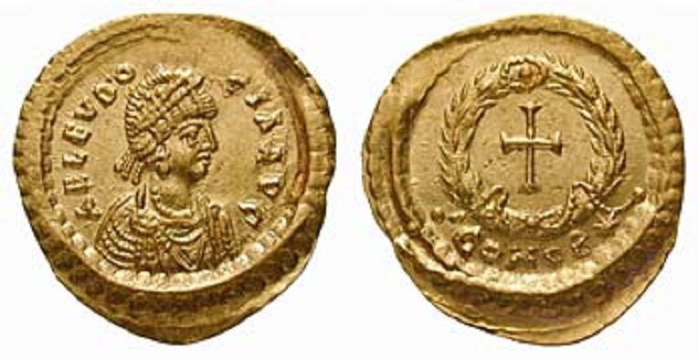 Lot number: 423 Price realized: 2,800 CHF AELIA EVDOCIA No.: 423 Rufpreis-Opening bid: CHF 2500,- Gattin des Theodosius II.