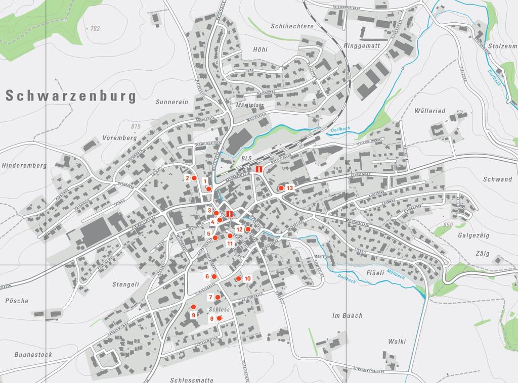 Angaben zum Objekt Standort Mehrfamilienhaus Das Grundstück befindet sich am nördlichsten Dorfrand und ist gut erschlossen. Bahnhof, Einkaufen und Schulen sind in ca.