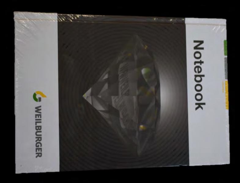 Notebook Verwendete WEILBURGER Produkte: SENOBOND