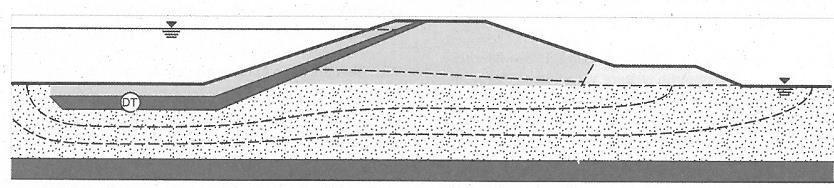 Theoretische Grundlagen Ein verstärkter Sickerwasseraustritt in der Kehle und dessen Ableitung ist zu berücksichtigen. Die Rampenbreite und die Fahrbahngestaltung ist analog Punkt 1.3.7.3 vorzunehmen.