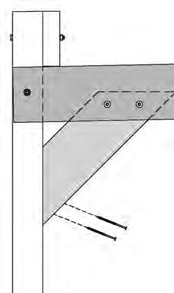 ufbauanleitung Relax B / C: Seitendach 300 cm weiß 6 M3 5,0 x 80 M10 M8 x 180 M11