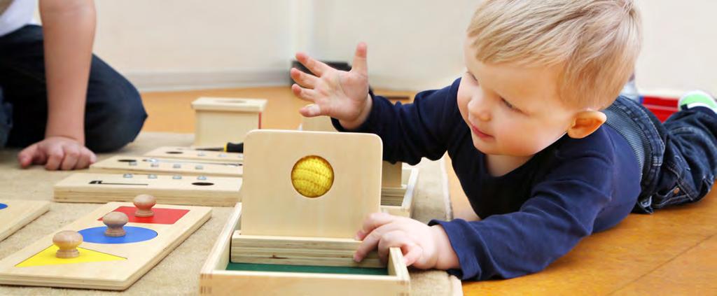 Montessori-Material Kleinkindmaterial Imbucare-Kasten mit Zylinder Entwicklung der Auge-Hand-Koordination Training Finger- und