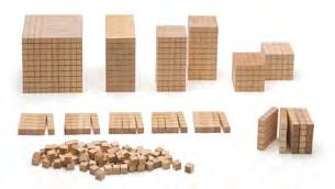 Montessori-Material Mathematik Perlenmaterial Bruchrechensatz aus Holz Brüche darstellen, verstehen