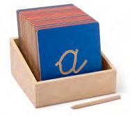 Großbuchstaben Umgang mit dem Schreibgerät und Schreibbewegungen lernen, Holzbox: 24 x 23 x 12 cm, Tafeln: 20 x 18 x 0,7 cm,