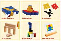 Montessori Nikitin Material Nikitin Basispaket Mit 5 verschiedenen Lernspielen und einer Rastervorlage rund ums Bauen Artikel