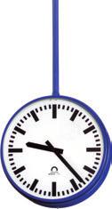 Uhr einseitig für Wandmontage W X 248 248 300 59 Ø 70 Innen-Ø 60