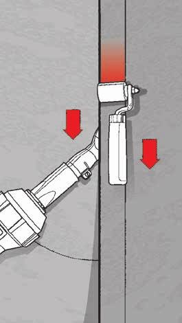 Beim Einsatz eines Automaten ist ein Auflageband zu verwenden, um auch hier einen ausreichenden Andruck sicherzustellen. 45 2.1.