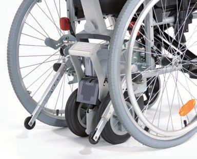 Zubehör Halterung i i Zur Befestigung des viamobil eco am Rollstuhl Bitte