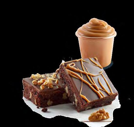 AMERICAN BROWNIE Brownies zeichnen sich durch eine sehr weiche Krume und einen intensiven Schokoladengeschmack aus.