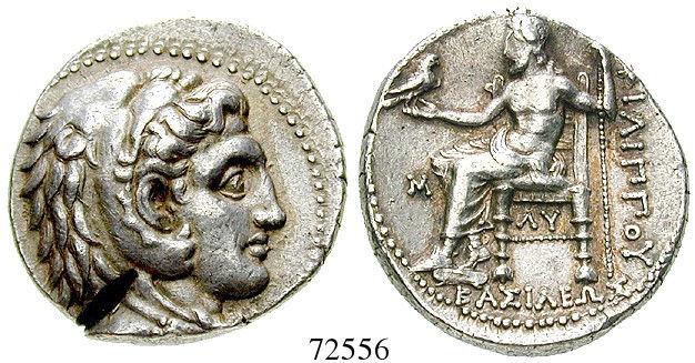 , ss-vz 480,- 72320 73239 Tetradrachme 331-325 v.chr., Babylon. 17,07 g. Kopf des Herakles r.