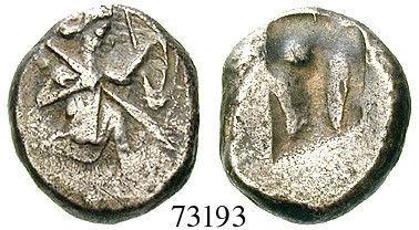 vz 400,- PERSIEN - ACHAEMENIDEN Artaxerxes I., 465-424 v.chr. Siglos 465-424 v.chr., Sardeis. 5,48 g. Großkönig r.