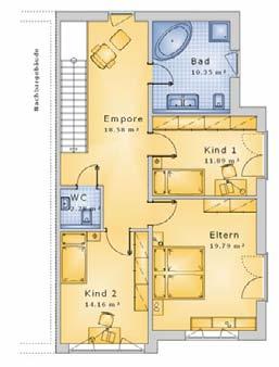 *Wohnflächenermittlung nach WohnflächenverordnungI Wohnfläche EG Wohnen/Essen Kochen HWR Diele WC Erdgeschoss 43,80m² 14,69m² 7,94m²